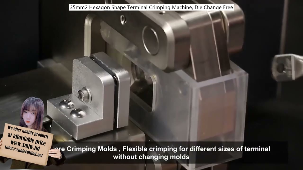 35mm² Hexagon Terminal Krympemaskine – Uden Værktøjsskift