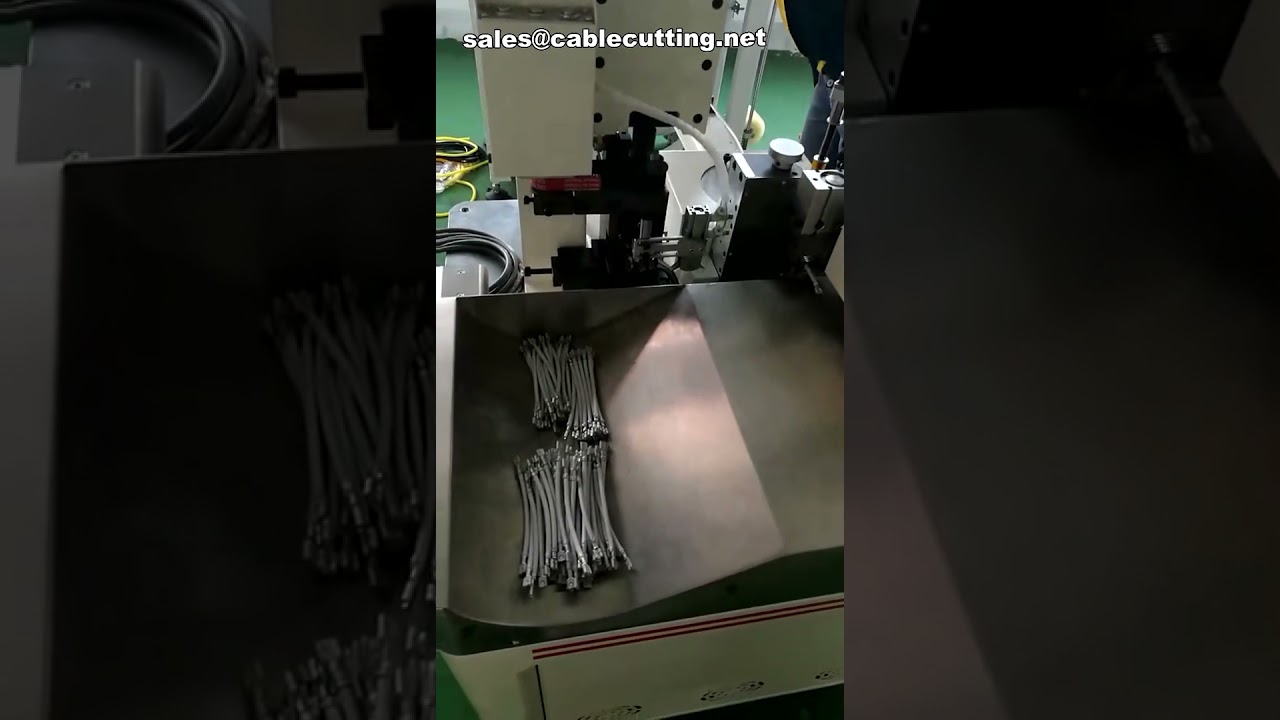 Automatisk terminalpresse- og crimpemaskine, elektrisk terminalcrimpemaskine, fladkabelcrimpemaskine