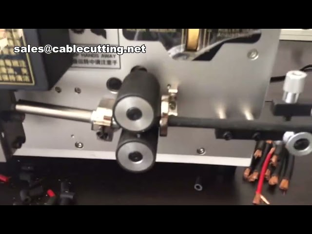 Fabriksdirekte 0-1-2-5mm² Automatisk Computer Wire Stripping Maskine