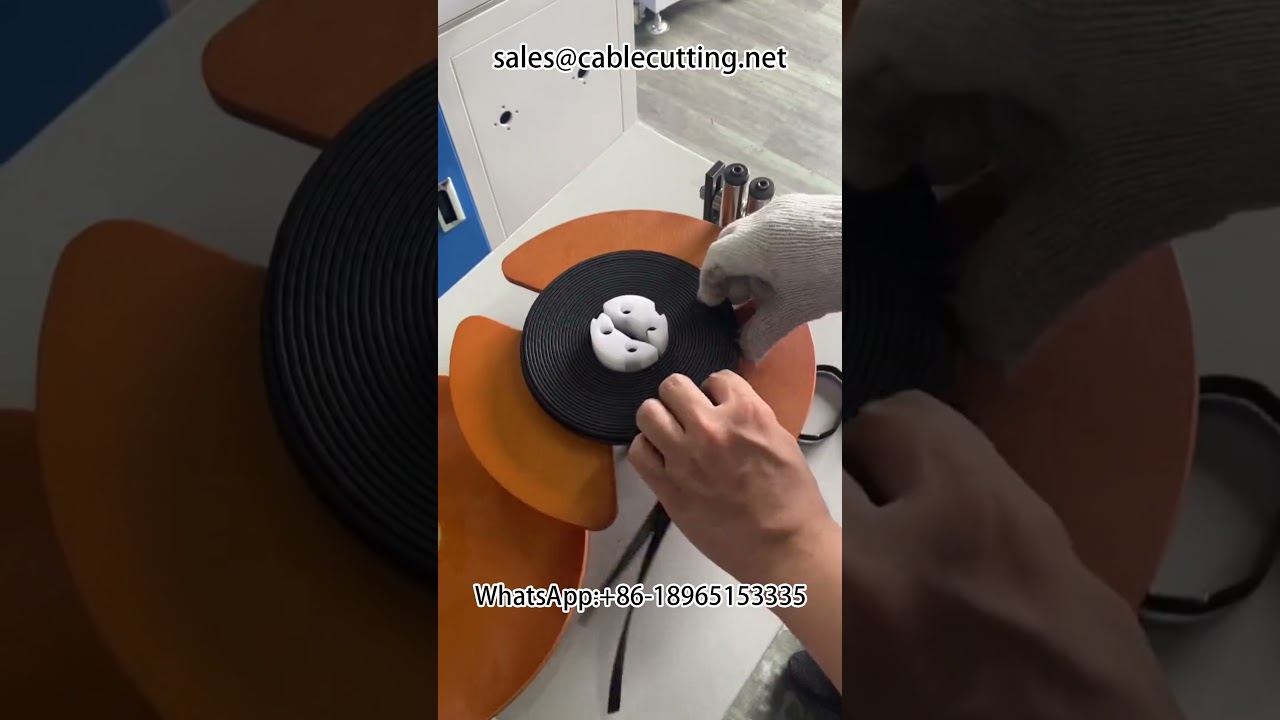 Effektiv fladtråds bagemaskine til netværks- og HDMI HD-kabler | Trådbehandling