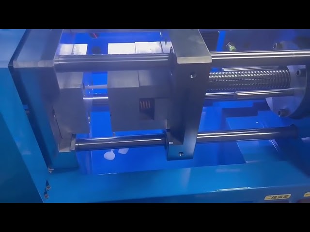 Ny elektrisk horisontal laboratorie-sprøjtestøbemaskine – Lille plastmolder 20-30g (PP/TPE)