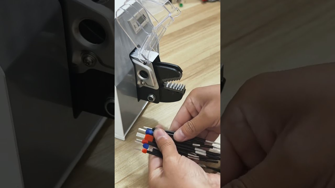 Optimer din produktion med elektrisk terminalcrimpmaskine – hurtig og sikker crimpning #maskine