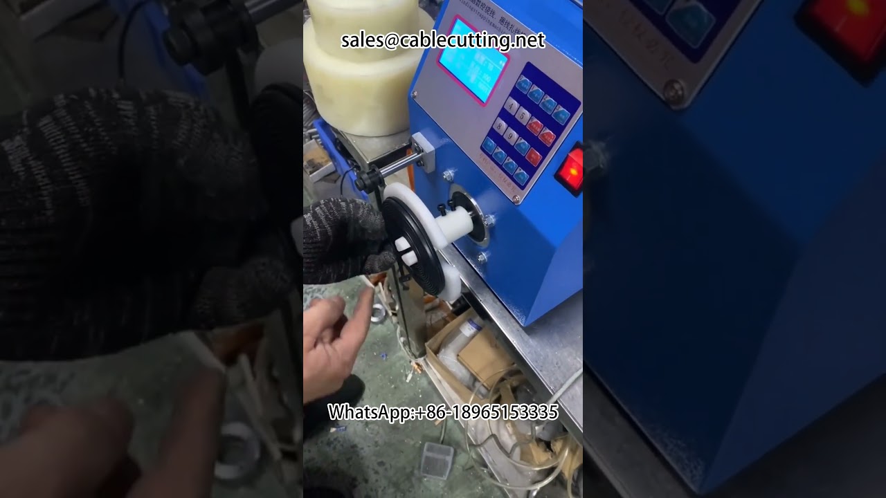 Håndholdt kabelvikler P-X-2: Automatisk oprulning og stripning af datakabler