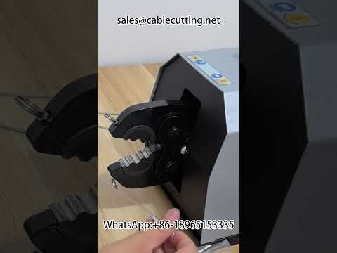 9 tons pneumatisk terminalkrympemaskine – Kapacitet 300 sq ft til højvolumen produktion