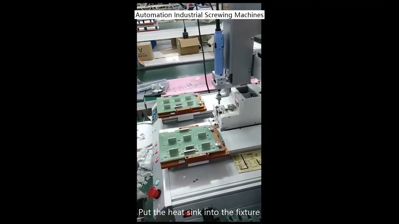 Effektiv Automatisering: Industrielle Skruemaskiner til Samlebånd