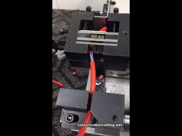 Pneumatisk kabelafisoleringsmaskine, kappekabelstripper