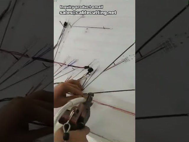 Automatisk nylon kabelbindemaskine | Kabelbinder produktionsmaskine