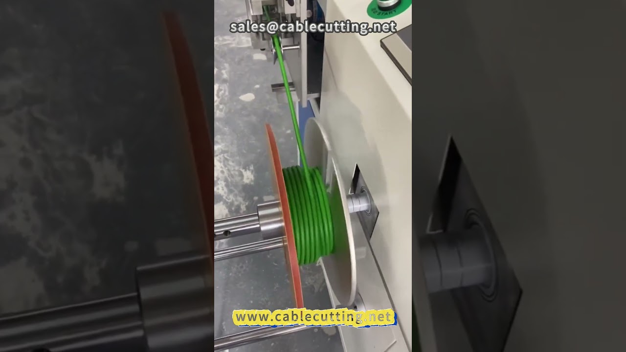 77 Kabelmeter-opviklingsmaskine # Trådbehandling # Slæbekæde # Servokabel # Bilkabeltøj