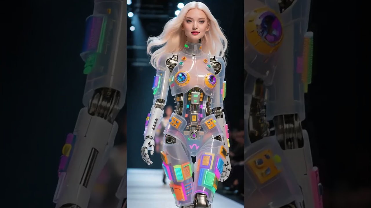 Industriel mannequin med modelgang – automatiseret produktfremvisning
