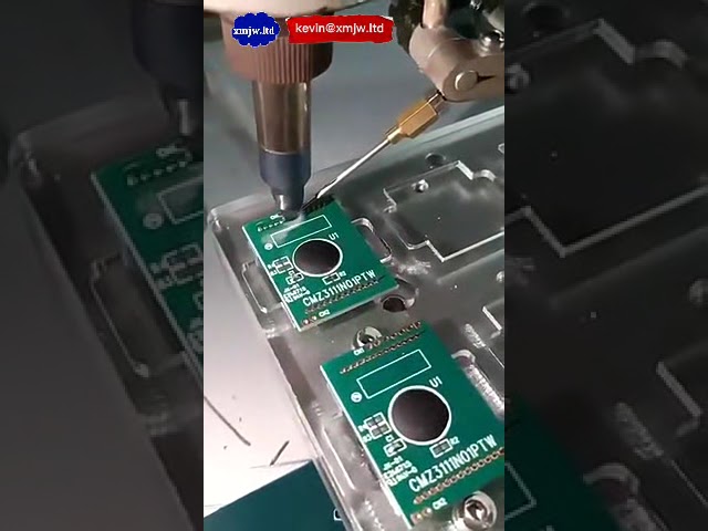 Desktop 5-akset automatisk lodde maskine med roterende loddekolbe robot