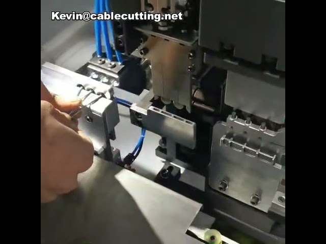 Automatisk kabelterminalpresse | 3-stations nittesystem til kabelterminering