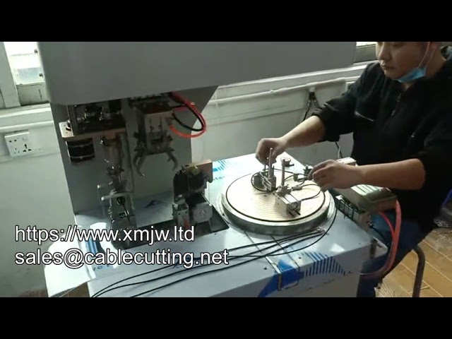 WPM dl 50l Højhastigheds Automatisk Kabel- og Trådviklings-, Bindings- og Bundtmaskine
