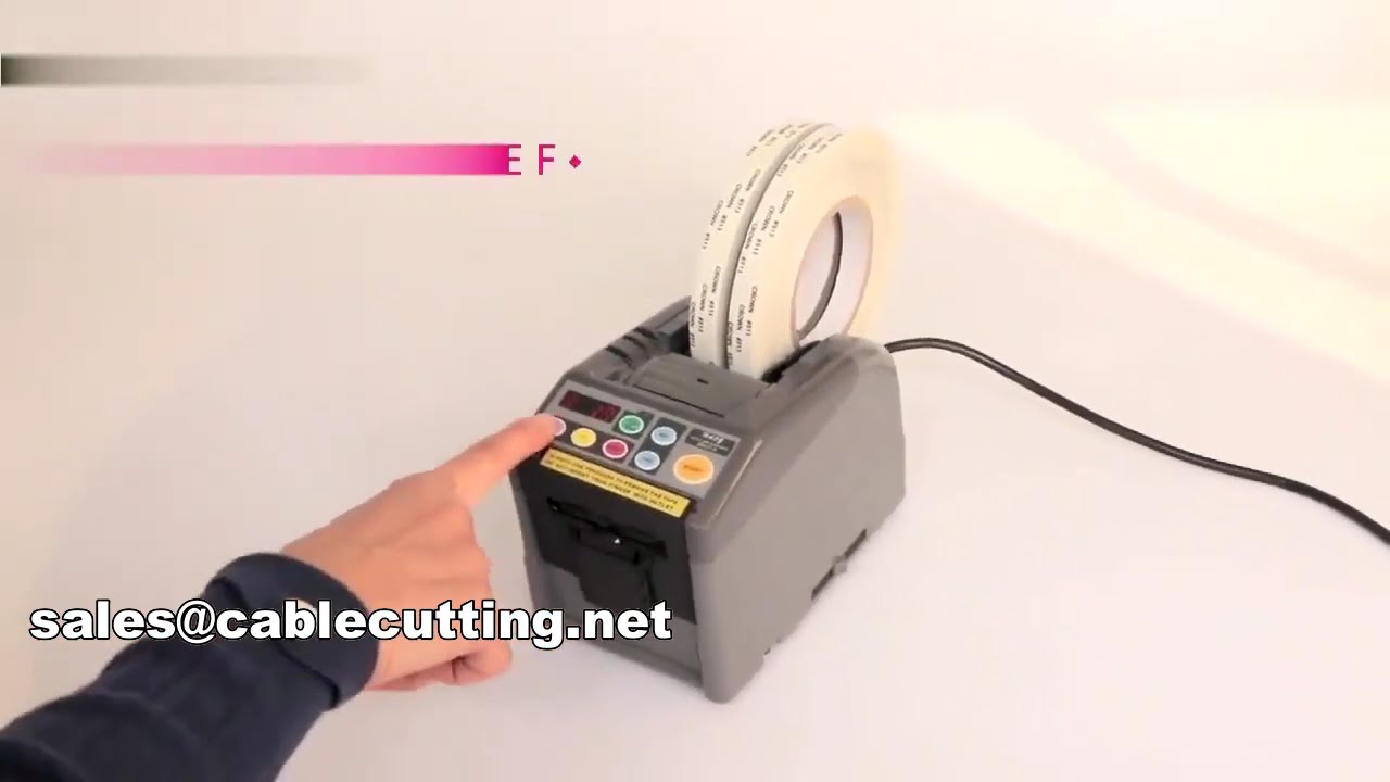 Automatisk tape dispenser ZCUT-9 – Skærer klæbende & ikke-klæbende tape til effektiv pakning