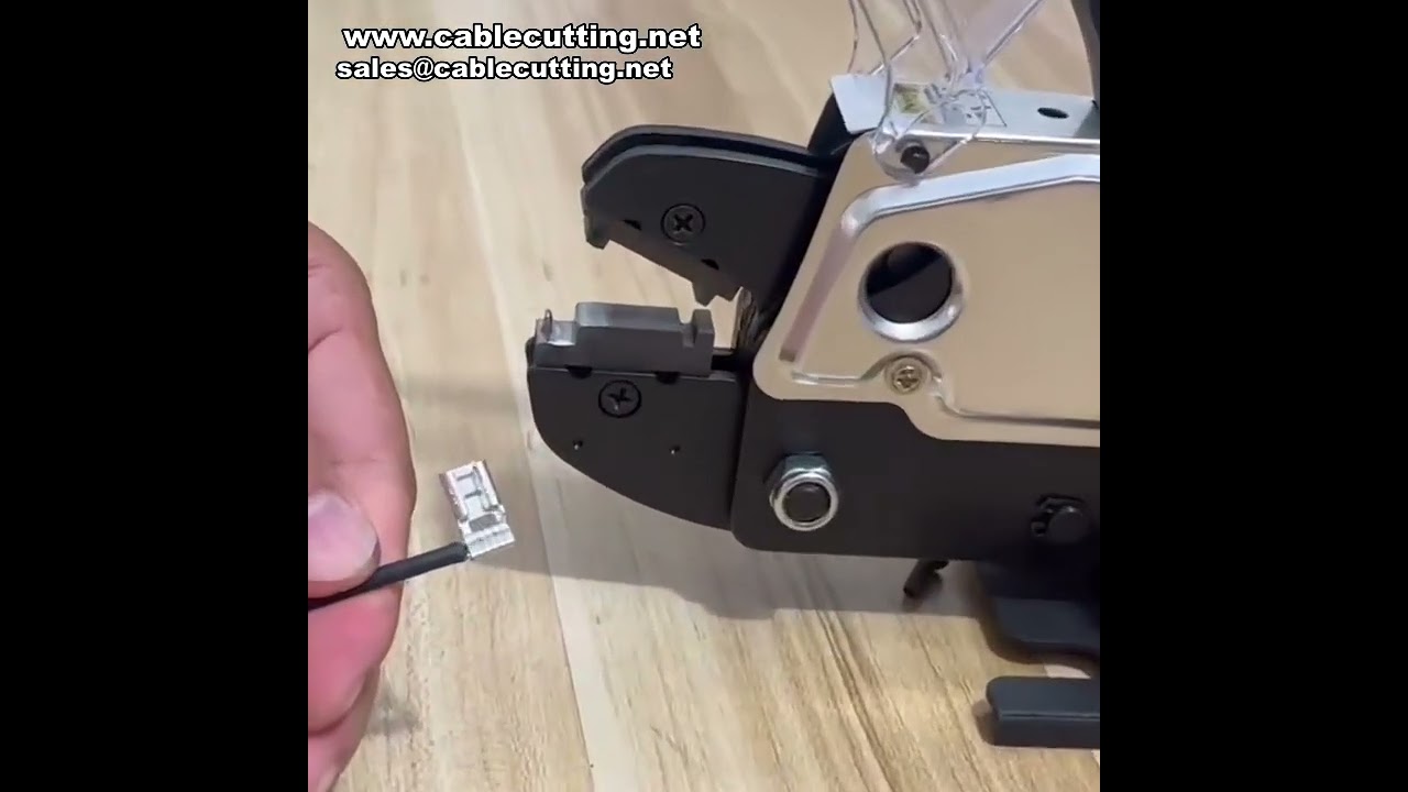 AM-10 Pneumatisk Crimpemaskine: Effektiv Flagterminal Crimpning – Demonstration