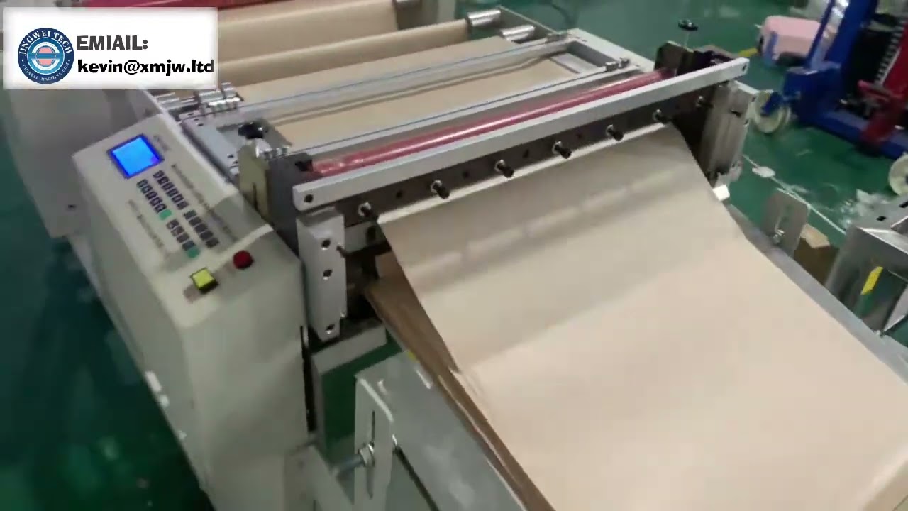 PVC Film Rulle & Plade Skæremaskine - Skumplade og A4 Papir Skærer