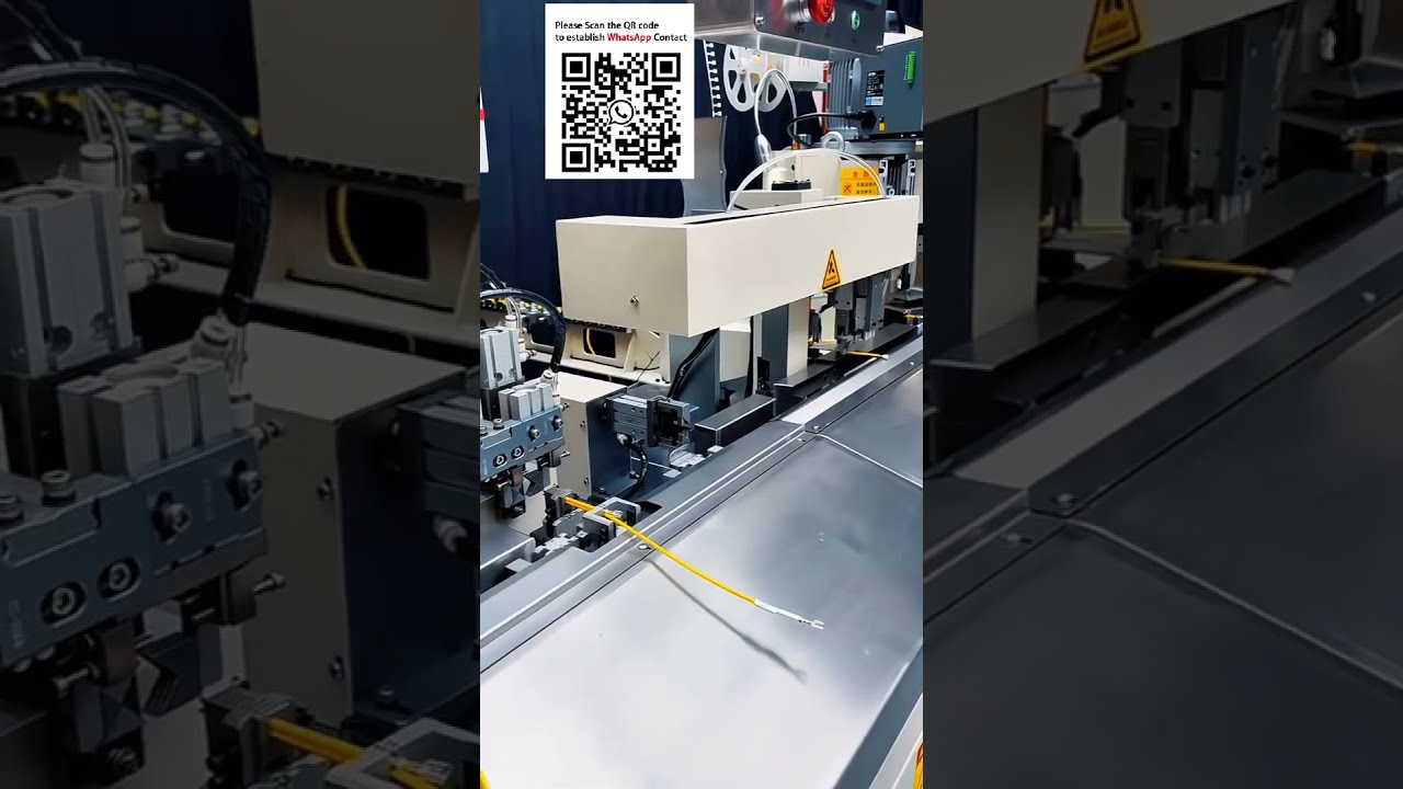 Automatisk Crimpemaskine – Print & Indsæt Nummerrør, Co Crimp Terminaler | Smart Produktion