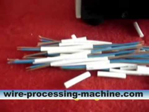 Flad dobbeltkernet ledningsafisolerings- og skæremaskine (WPM-09P) | Automatisk kabelbehandling