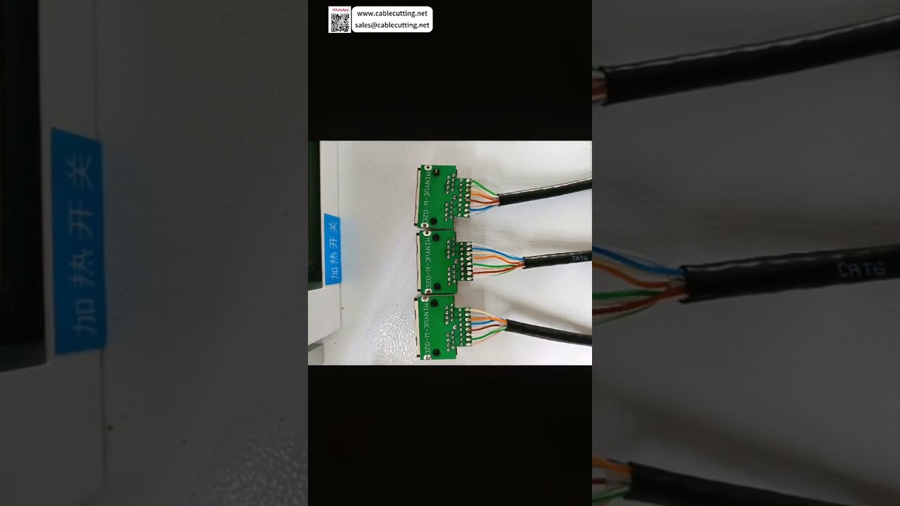 8-Kernet Kabel Semi-Automatisk Lodde Maskine | 2-Trins Hurtig Betjening Professionelt Værktøj - Shorts