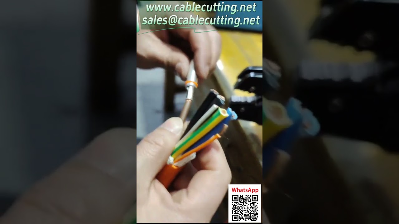 Pneumatisk Crimpemaskine til Nye Energi Terminaler – Hexagonal Crimping Test #Automation