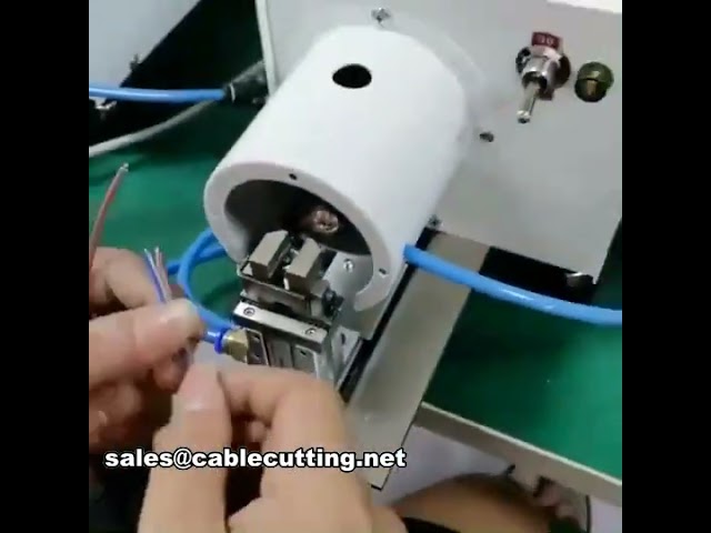 WPM-200T: Effektiv pneumatisk elektronisk ledningsafisolering og tvinning