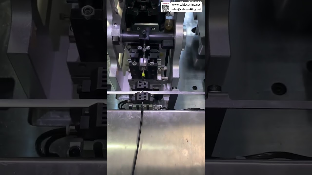 Fuldautomatisk enkeltcrimpnings- og vandtæt stikmonteringssæt - kort version