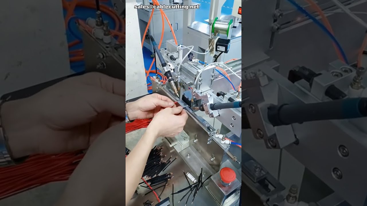 Alsidig loddeautomat til kontakter – til bilindustri, elektronik og fabrikker #maskine #automatisering