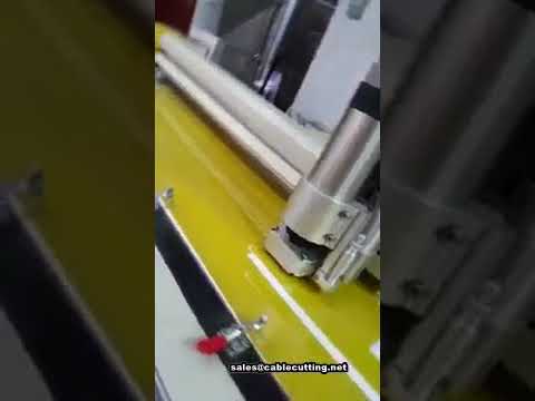 Automatisk knivplotter til PVC-tape skæring