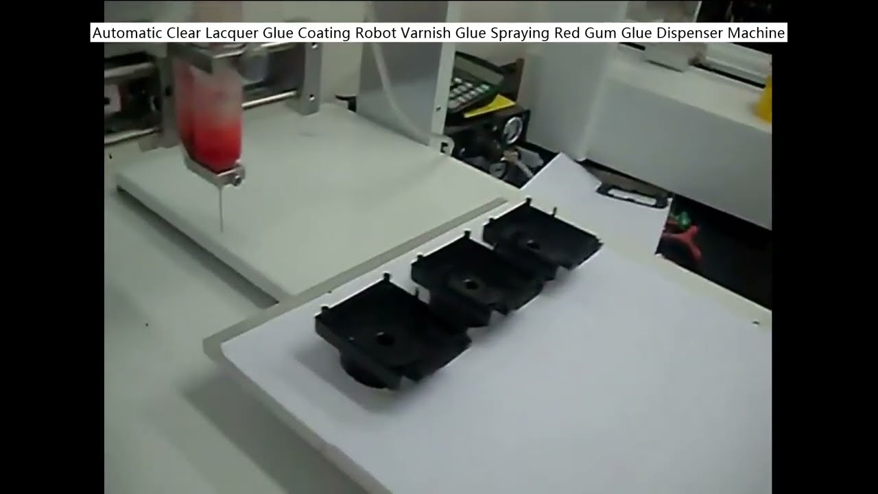 Automatisk klar lak limcoating robot – præcis lak- og gummilimdispenseringsmaskine