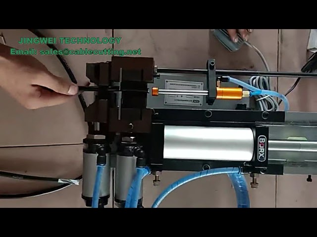Effektiv 310 Computer Wire Afisoleringsmaskine | Pneumatisk Stripper til Flertrådede Kabler