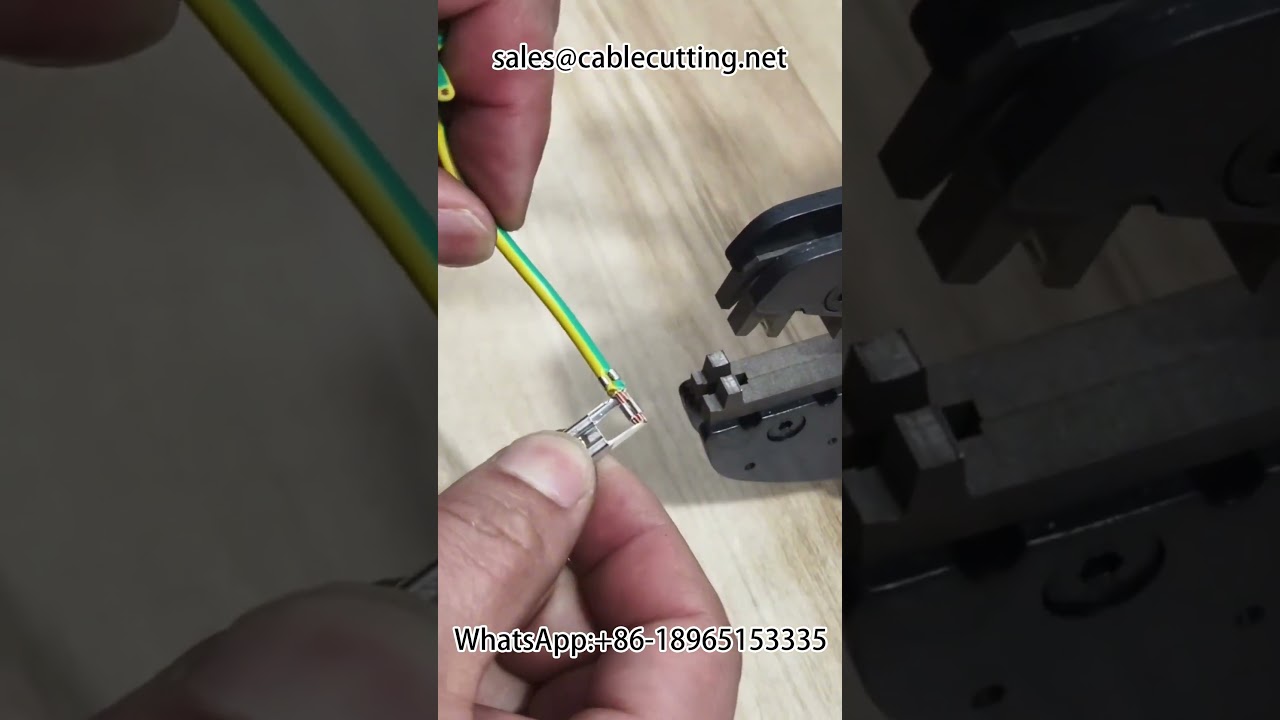 Speciale terminalkrympemaskiner #automobil #maskine #diy