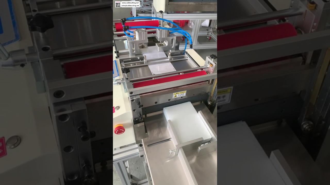Automatisk PET-film stansemaskine med mikrocomputerstyring - kort version