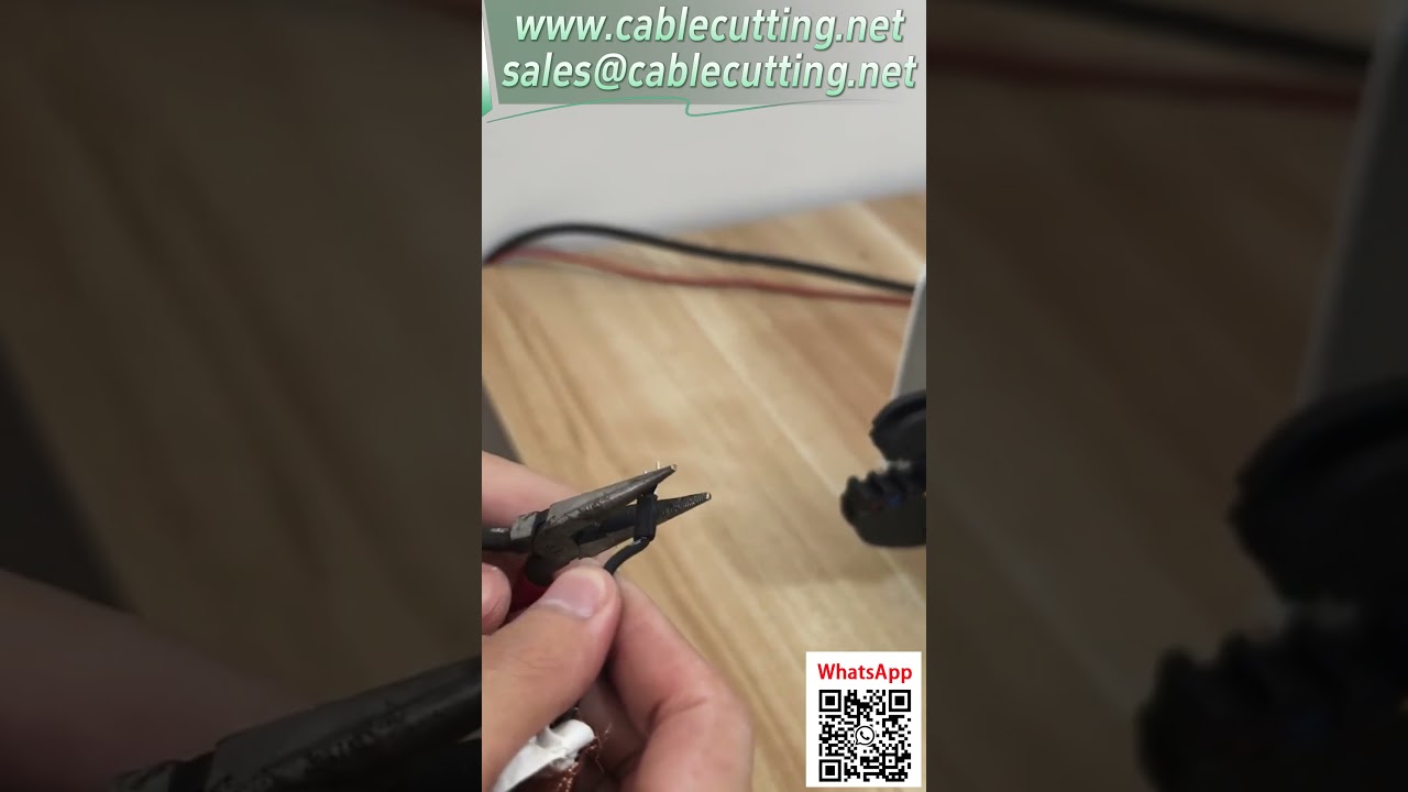 Elektrisk crimpemaskine – crimper mange terminaltyper #automatiseringsudstyr #værktøj