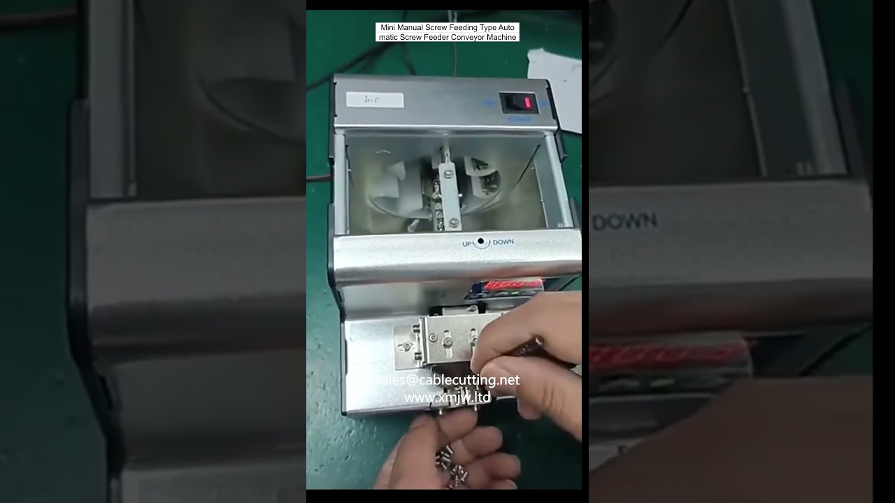 Mini manuel skruemadning - Automatisk skruetransportør