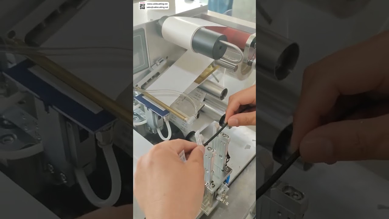 Desktop Wire Labeling Machine - Kompakt, kraftfuld og pladsbesparende labelbehandling - Shorts