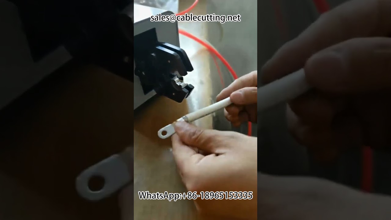 Effektiv pneumatisk krympetang til kobberkabelsko (6-70 mm²)