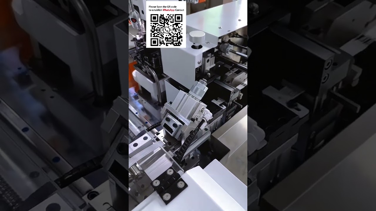 Fuldautomatisk 5-leder parallel krympnings- og fortinningsmaskine #Ribbonkabelprocessor