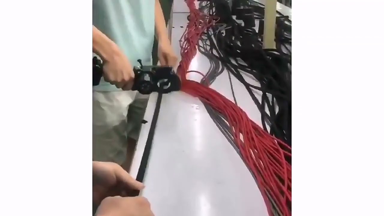 Bærbar PVC-tapeviklings- og tvindemaskine