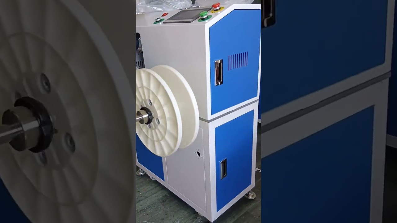 Automatisk PVC slange maskine: sortering, vikling, skæring og oprulning – præcis måling #maskine