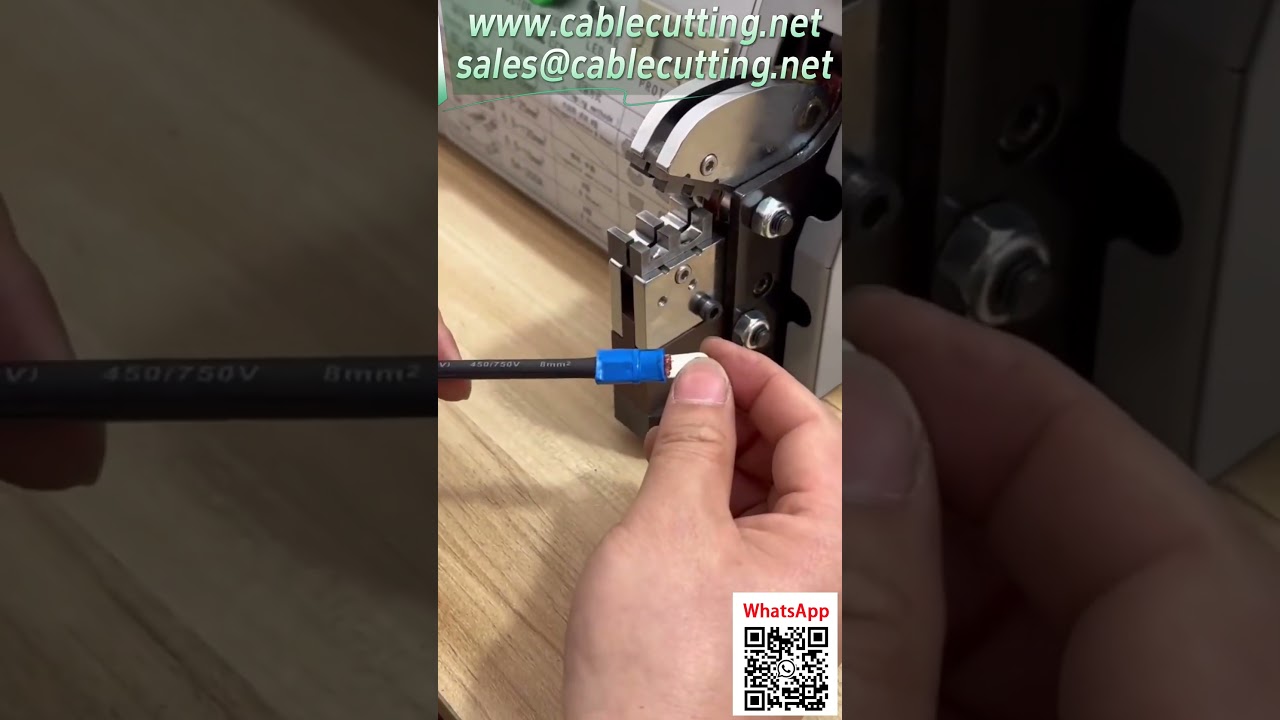 Automatisk terminalpresser: 16-70mm² SC-terminaler – effektiv og alsidig