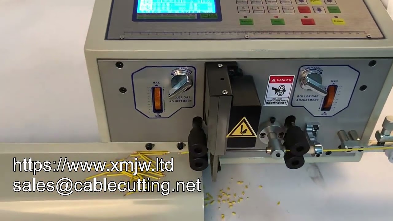 WPM 02 Fabrikscomputer Elektrisk Automatisk Ledning Stripping Skæremaskine
