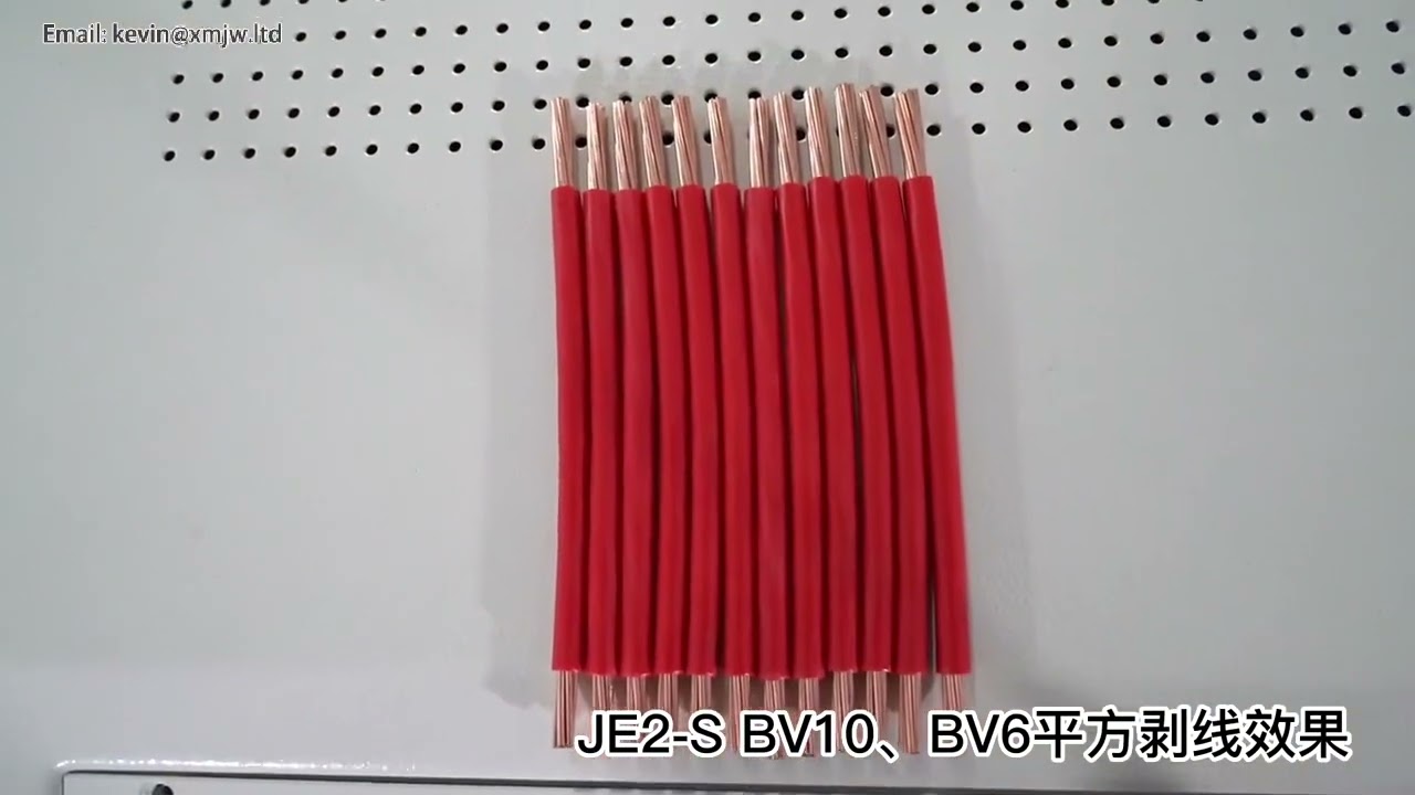 SWT508 JE2S 0-1 10mm² Afisoleringsmaskine til elektriske ledninger - Skrotkabel afskalning og klipning