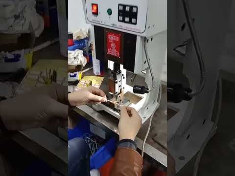 2T Semi-automatisk terminalkrympemaskine til forisolerede ledningsterminaler – Effektiv og pålidelig produktion
