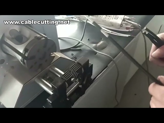 Automatisk koaksialkabel afisoleringsmaskine | Præcisions koaksialkabel stripper