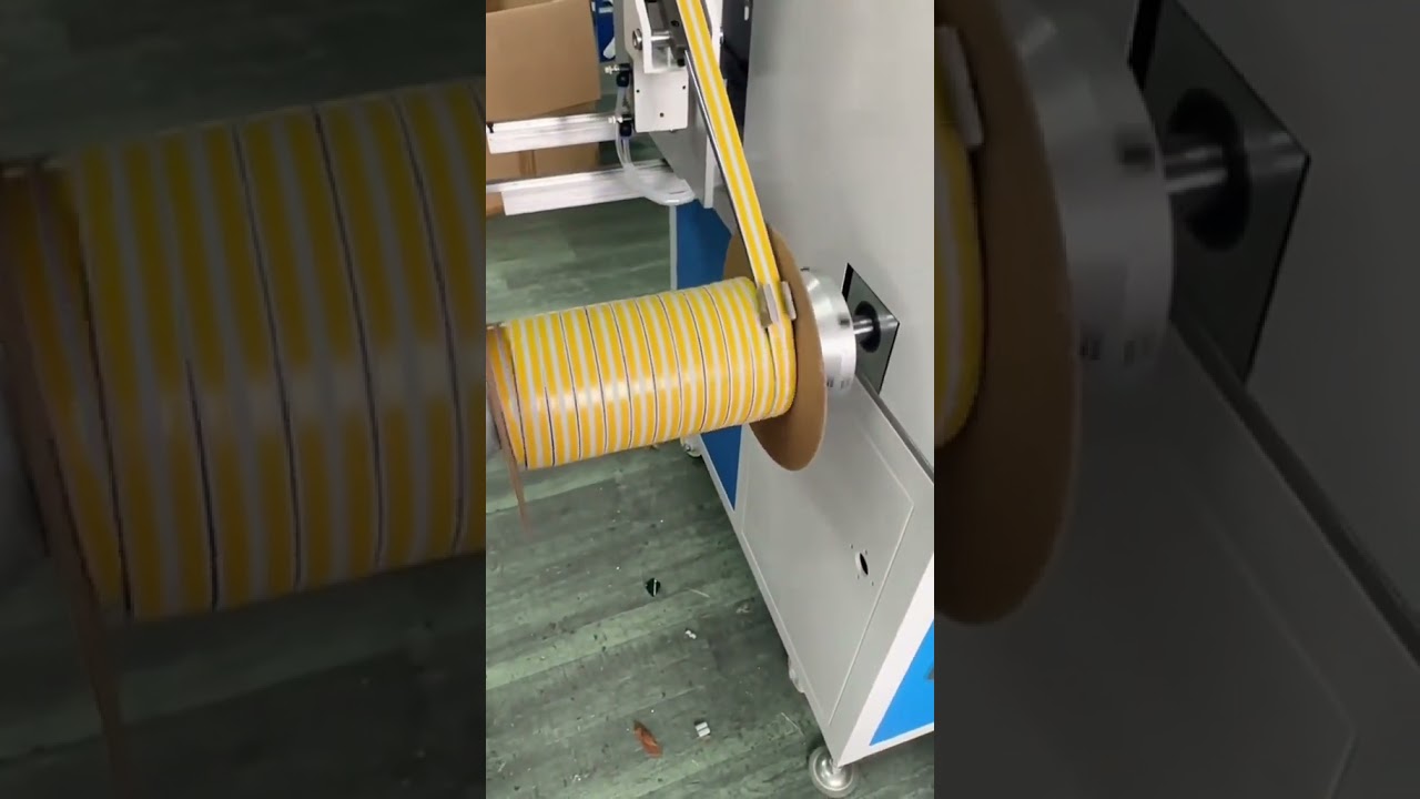 Effektiv dosering og oprulning af gummistrimler – automatisk maskineløsning