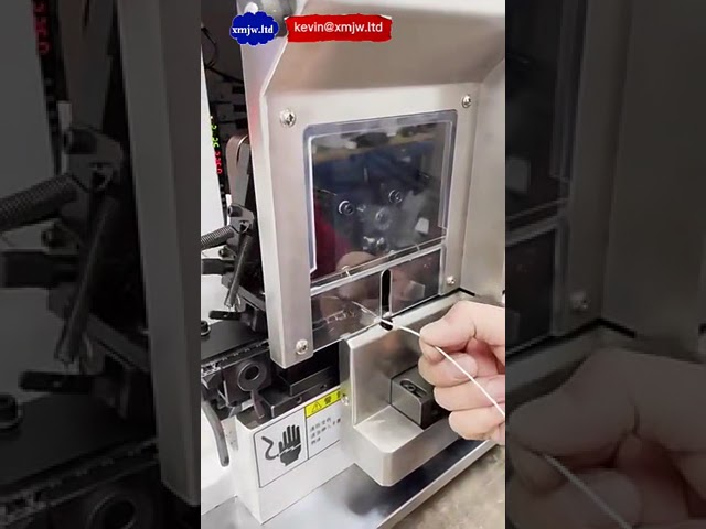Servo Motor Trådafisolerings- og Krympemaskine til Emaljeret og PVC Tråd
