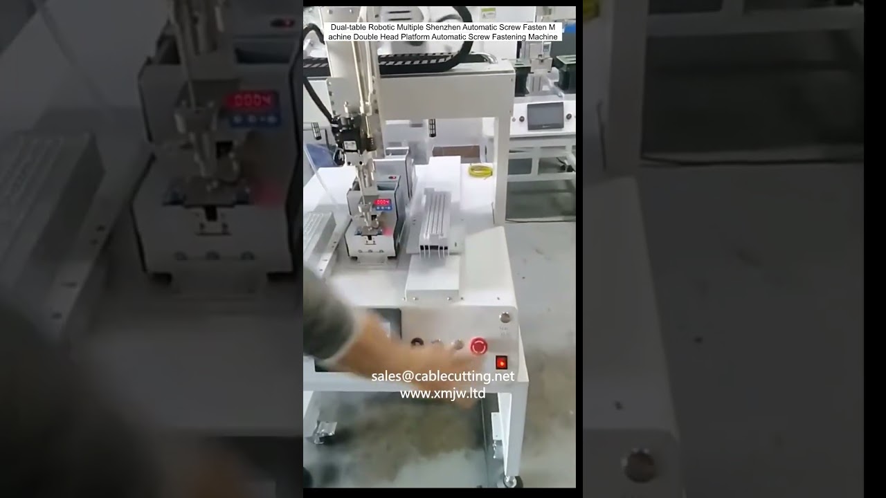 Dobbeltbord Robotisk Automatisk Skruemaskine | Præcis Skruetrækning