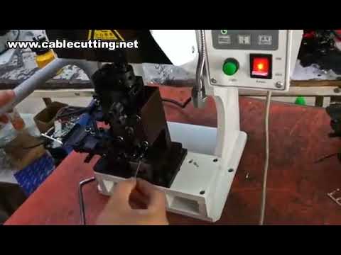 Terminalkrympemaskine, Trådkrympemaskine, Elektrisk terminalkrympemaskine