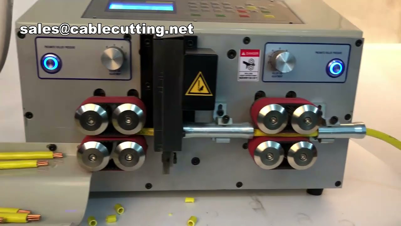 70mm² Kobbertråd Afisolerings- og Skæremaskine | Effektiv Kabelbehandling
