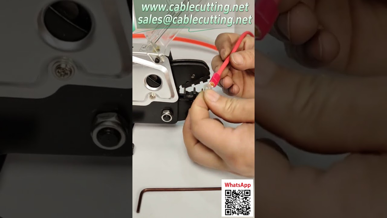 AM-10 Automatisk Terminalkrymper: 30+ Skiftematricer til Effektiv Ledningsbehandling