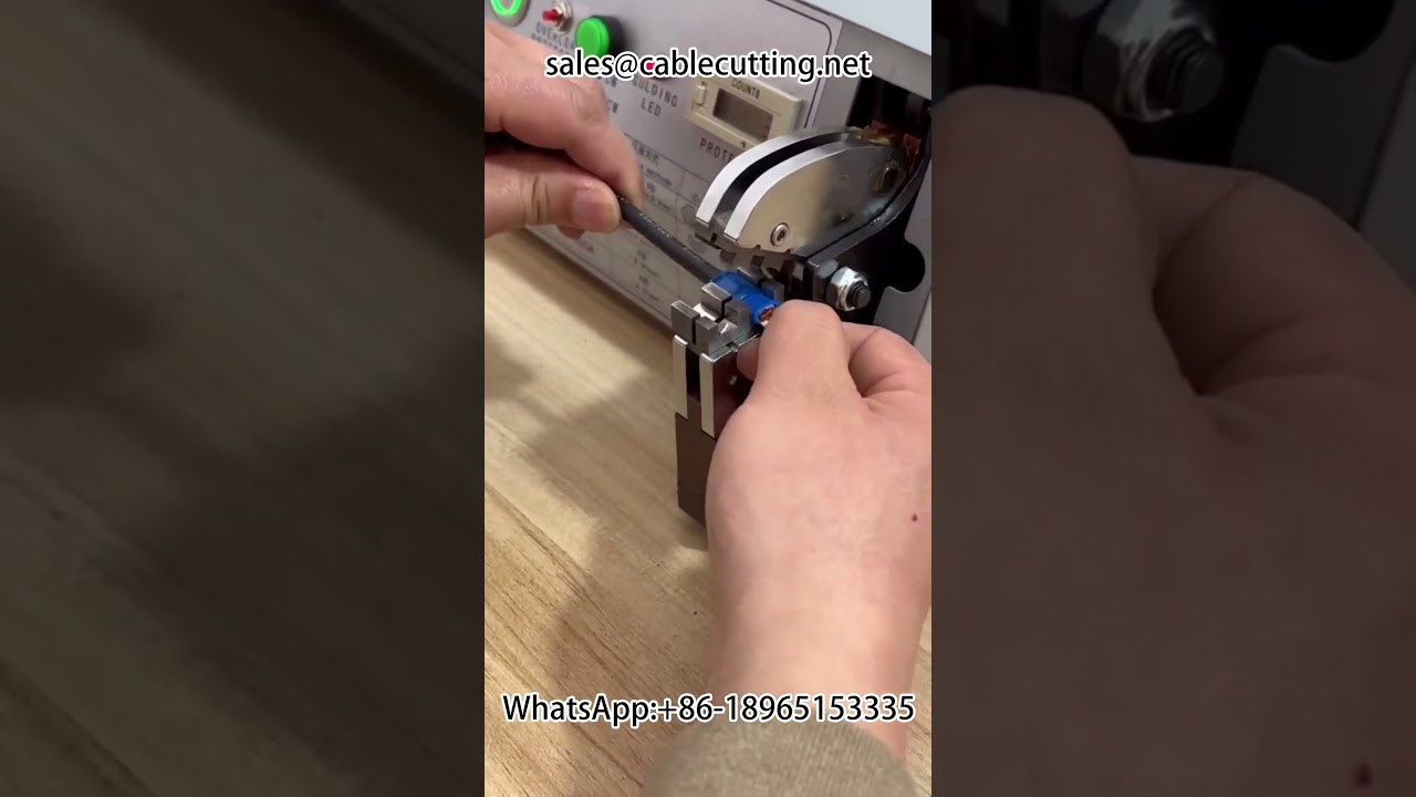 16 mm² Elektrisk Terminalkrympemaskine – Automatiser din produktion #Automatisering